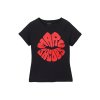MARC JACOBS THE KISS LIPS MARC KISS LOGO SHRUNKEN TEE 2S6RTP017C19